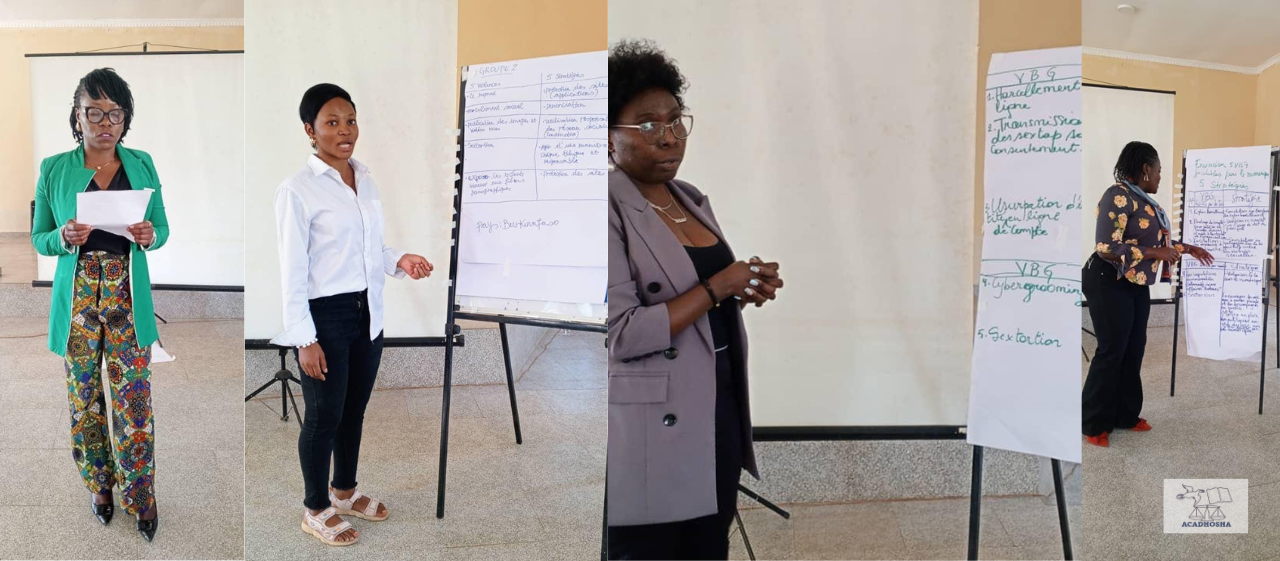 Atelier de recyclage des femmes médiatrices communautaires á Bukavu