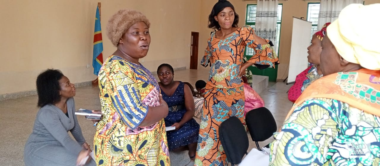 40 FEMMES MÉDIATRICES À BUKAVU RENFORCENT LEURS CAPACITÉS POUR UNE PAIX DURABLE AU SUDKIVU !